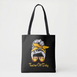 Leraar van dienst Bun Beach Sunset Teacher Tote Bag