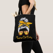 Leraar van dienst Bun Beach Sunset Teacher Tote Bag (Dichtbij)