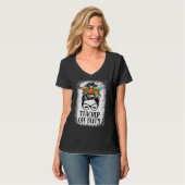 Leraar van dienst Bun Leopard laatste dag Sch T-shirt (Voorkant volledig)
