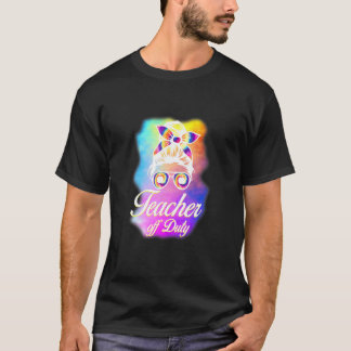 Leraar van dienst Zomer Vakantie Bandana Leraar T T-shirt