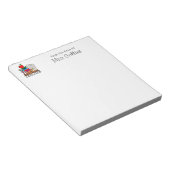 Leraar van het bureau van de persoonlijke laptop notitieblok (Schuin)