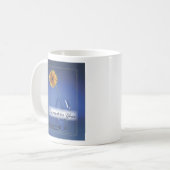 Leraar van het Jaar Gefeliciteerd Mok cadeau (Voorkant links)