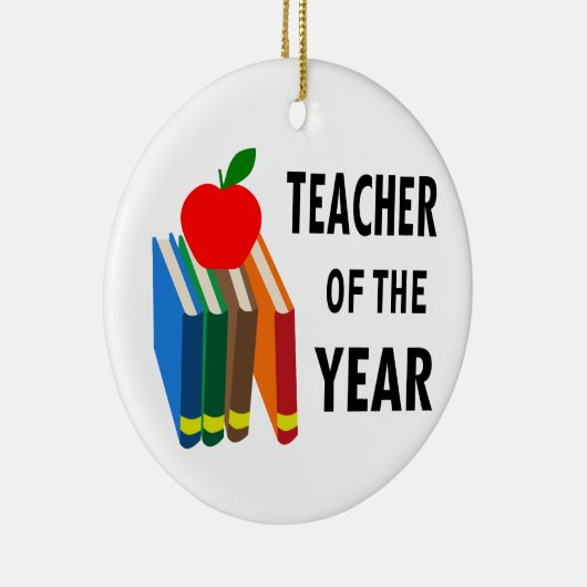 Leraar van het Jaar Keramisch Ornament (Rechts)