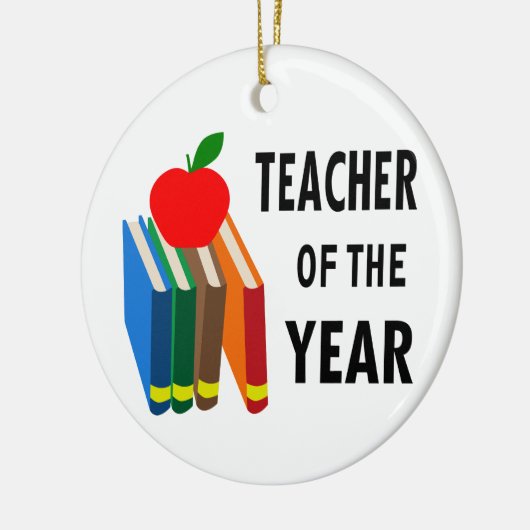 Leraar van het Jaar Keramisch Ornament (Links)