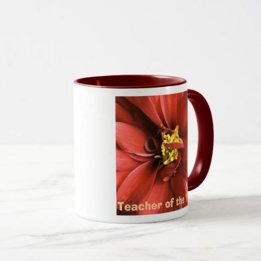 Leraar van het Jaar Mok (Voorkant rechts)