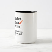 Leraar van het Jaar mok (Center)