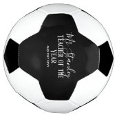 Leraar van het Jaar Persoonlijk Moderne Tekst Cade Voetbal (Gedraaid)