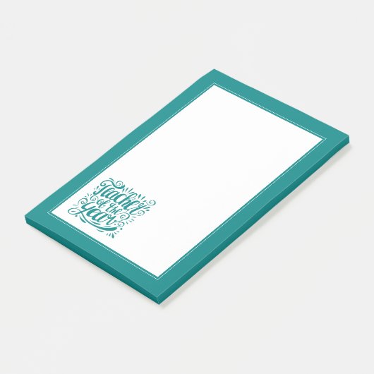 Leraar van het Jaar Post-it® Notes (Schuin)