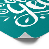 Leraar van het Jaar Poster (Hoek)