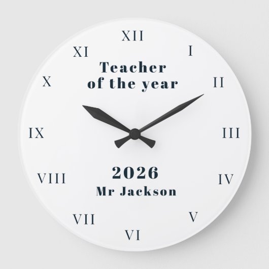 Leraar van het Jaar Schoolprijs Grote Klok (Voorkant)