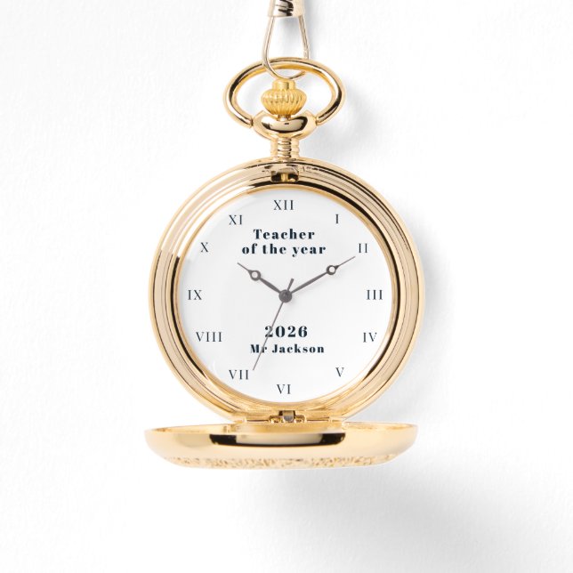 Leraar van het Jaar Schoolprijs Horloge (Voorkant)