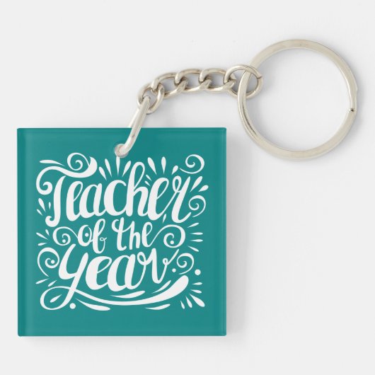 Leraar van het Jaar Sleutelhanger (Achterkant)