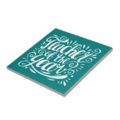 Leraar van het Jaar Tegeltje (Zijkant)