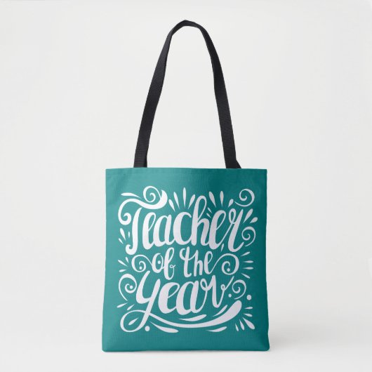 Leraar van het Jaar Tote Bag (Voorkant)