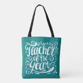 Leraar van het Jaar Tote Bag (Achterkant)