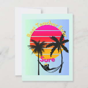 Leraar van het Jaar: Zeker Briefkaart