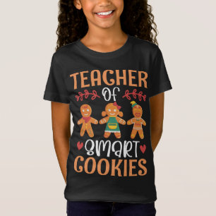 Leraar van slimme cookies - Funny Teacher Christma T-shirt