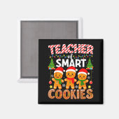 Leraar van Slimme Koekjes Grappige Gemberkoek Lera Magneet (Voorkant / Achterkant)