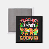 Leraar Van Slimme Koekjes Kerst Lieve Kerststol Magneet (Voorkant / Achterkant)