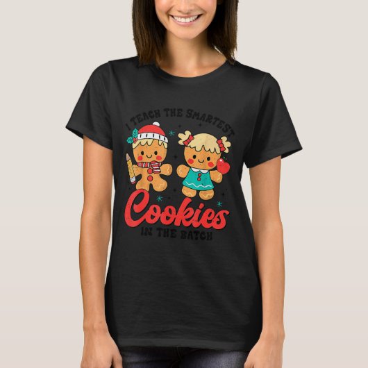 Leraar Van Slimme Koekjes Schattige Gebruikte Lera T-shirt (Voorkant)