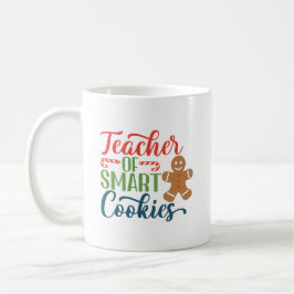 Leraar van Smart Cookies Kerstmis Koffiemok