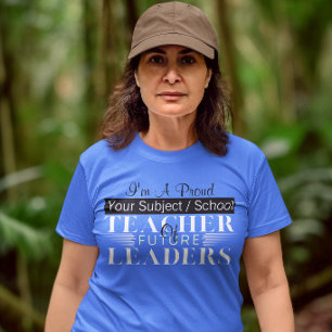 Leraar van Toekomstige Leiders : Wiskundelerares T-shirt