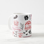 leraar verander de wereld koffiemok (Voorkant links)