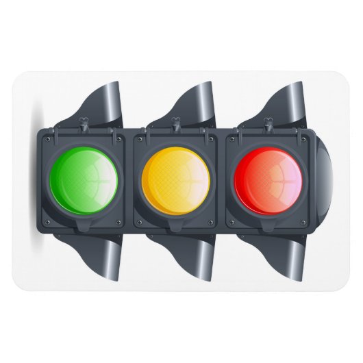 Leraar verkeerslichten Classroom Management Magneet (Horizontaal)