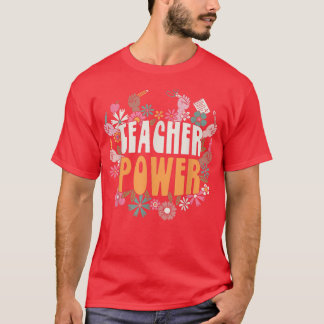 Leraar Vibes terug naar school leraar T-shirt