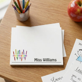 Leraar Vierde Klas Post-it® Notes