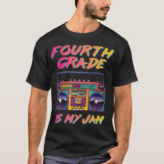 Leraar Vierde Klas Retro 80's 90's Terug Naar T-shirt