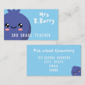 leraar visitekaartje (Voorkant / Achterkant)