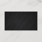 leraar visitekaartje (Achterkant)