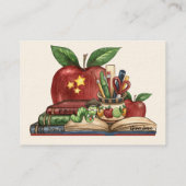 Leraar Visitekaartje door SRF (Achterkant)