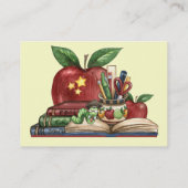 Leraar Visitekaartje door SRF (Achterkant)