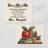 Leraar Visitekaartje door SRF (Voorkant / Achterkant)