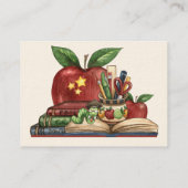 Leraar Visitekaartje door SRF (Achterkant)