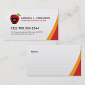 Leraar — Visitekaartje voor opvoeders (Voorkant / Achterkant)