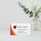 Leraar — Visitekaartje voor opvoeders (Staand voorkant)