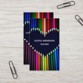 leraar | Visitekaartjes met gesprekspartners