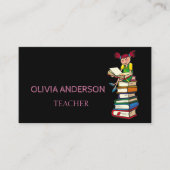 leraar | Visitekaartjes met gesprekspartners (Voorkant)