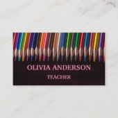 leraar | Visitekaartjes met gesprekspartners (Voorkant)