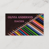 leraar | Visitekaartjes met gesprekspartners (Voorkant)