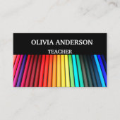 leraar | Visitekaartjes met gesprekspartners (Voorkant)