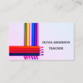 leraar | Visitekaartjes met gesprekspartners (Voorkant)