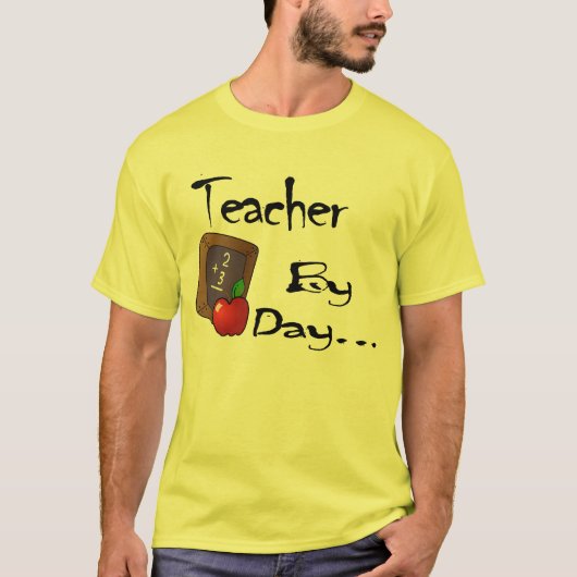 Leraar voor dag... Shirt (Voorkant)