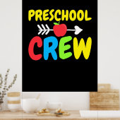 Leraar voor de voorschoolse bemanning poster (Keuken)