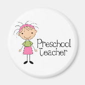 Leraar voorschool magneet (Voorkant)