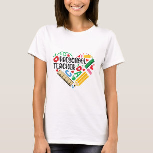 Leraar voorschool t-shirt