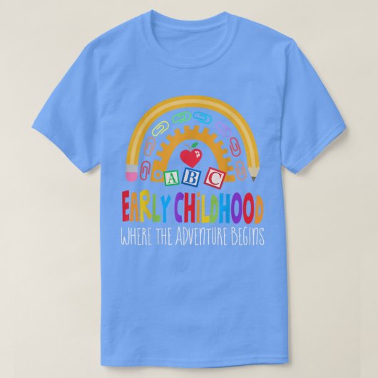 Leraar Voorschools onderwijs T-shirt (Design voorkant)